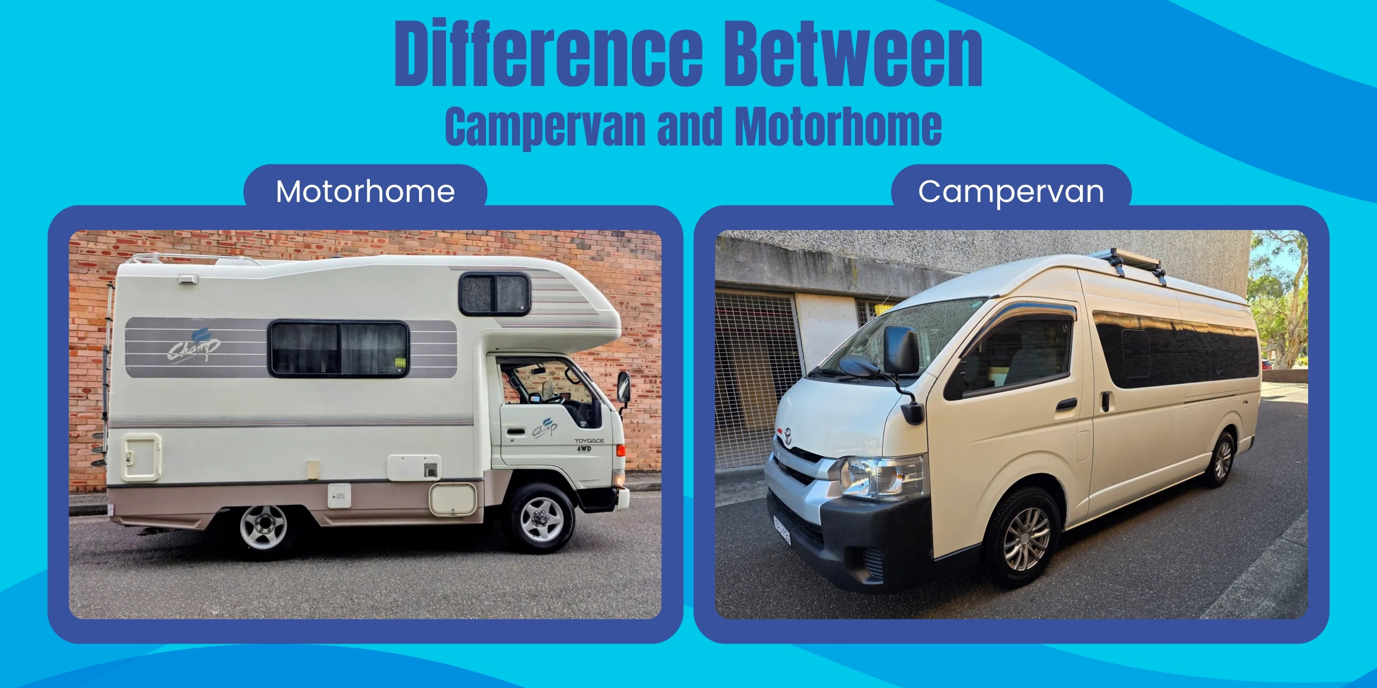 Difference Between Campervan and Motorhome