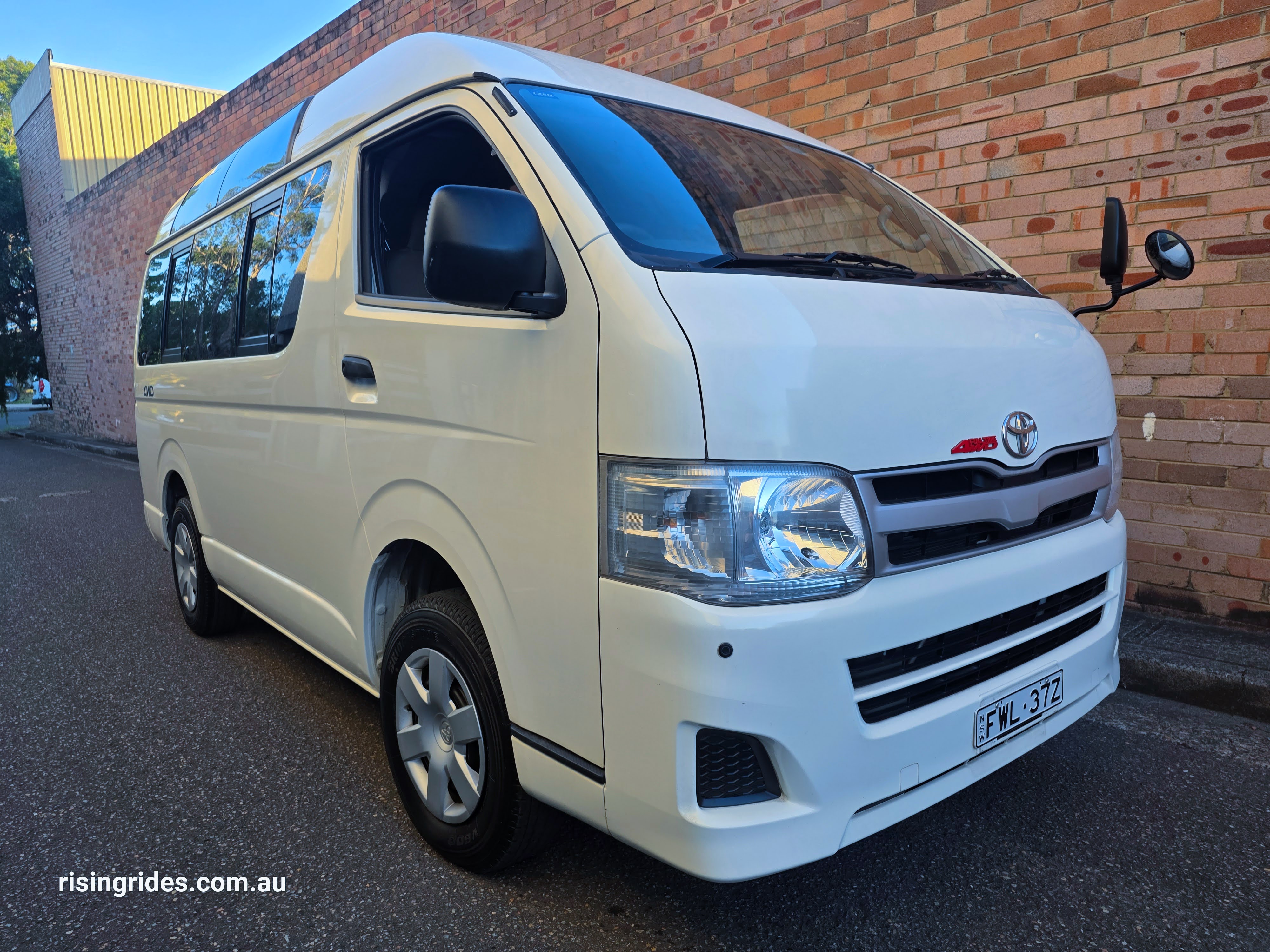 2013 Toyota Hiace LWB KDH206 HIACE 4WD LWB High-Roof for sale in Lidcombe, Sydney — image 1 of 26