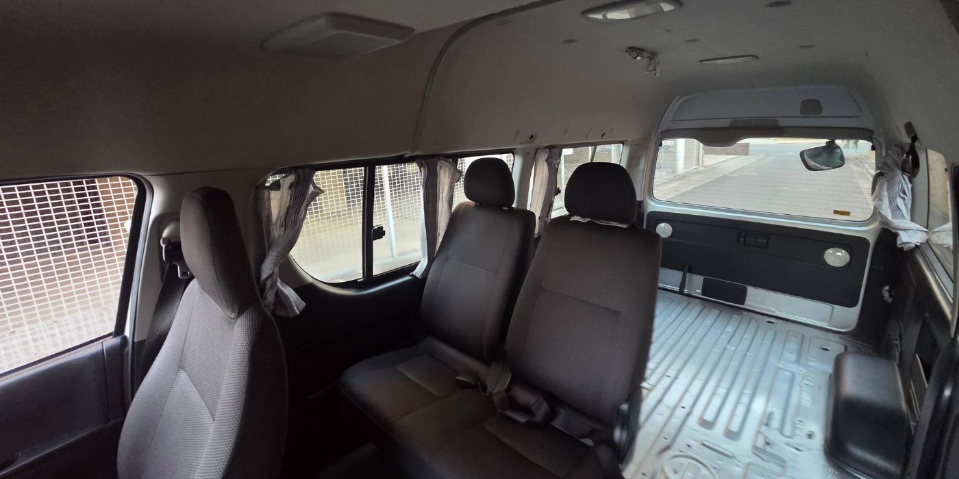 How Many Seats in a Toyota Hiace Van? Toyota Hiace Seating Capacity