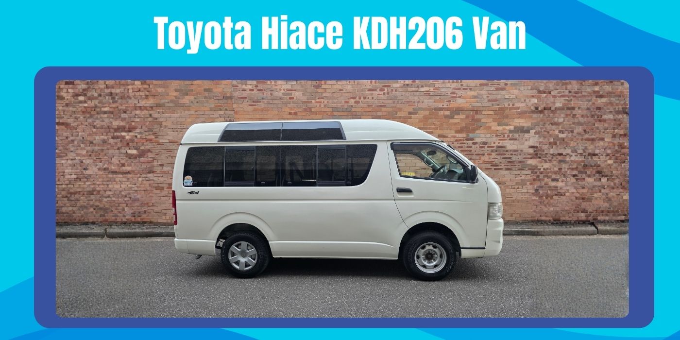 Toyota Hiace KDH206 Van in Australia | 4WD LWB Hiace Van