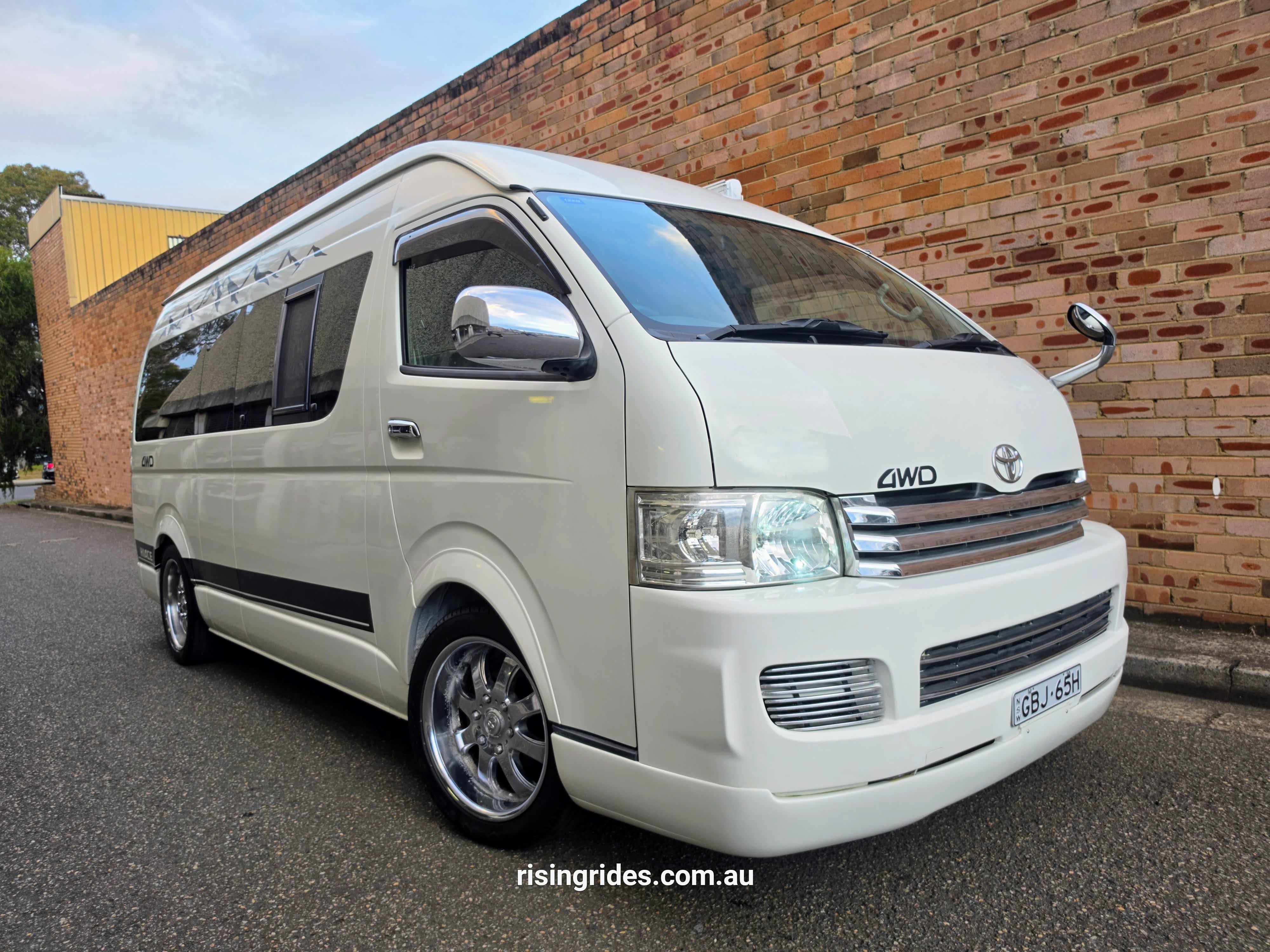 2006 Toyota HiAce TRH226K SLWB 4WD High Roof Campervan for sale in Lidcombe, Sydney — image 1 of 26
