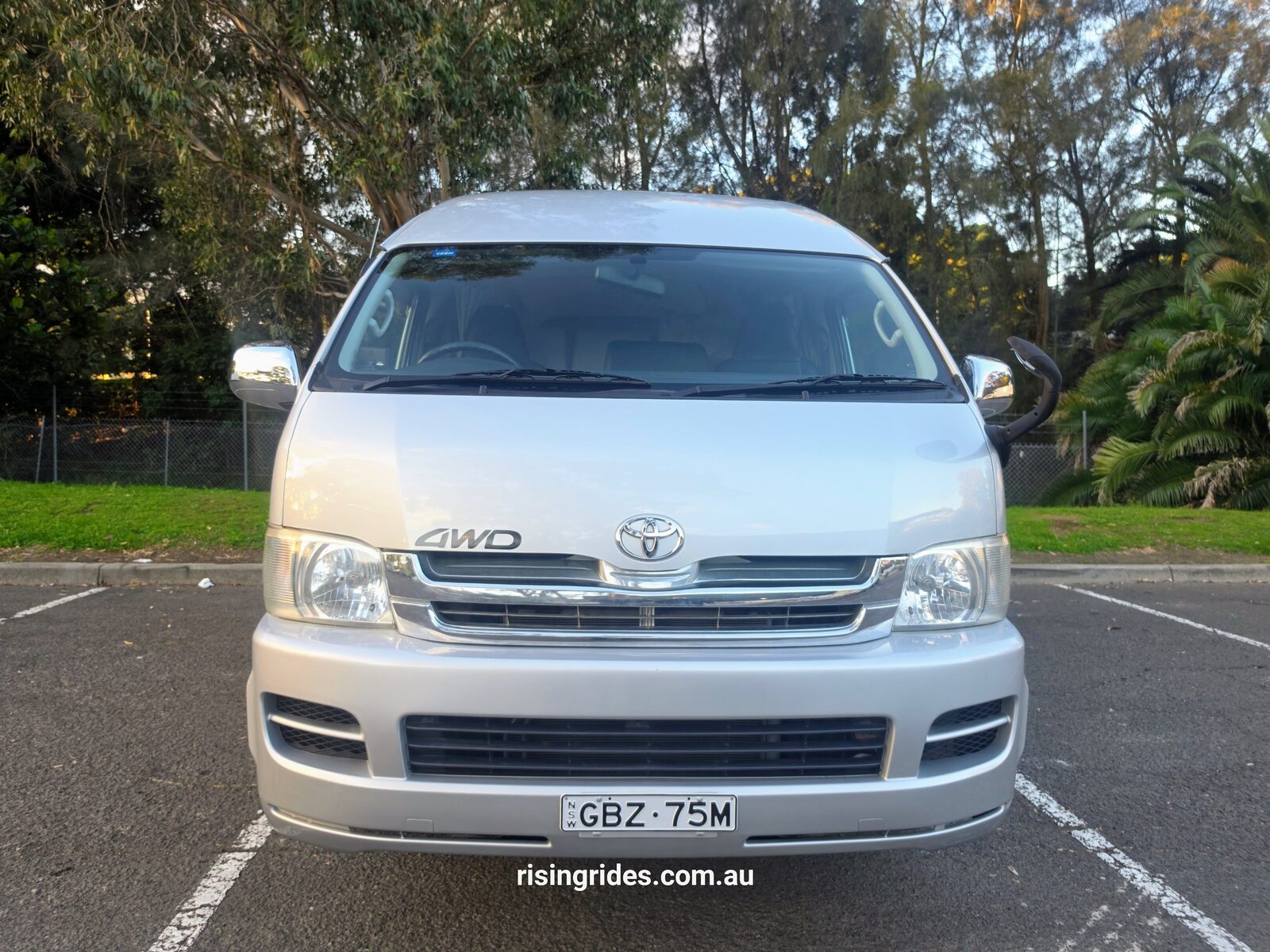2008 Toyota HiAce TRH226K SLWB 4WD Campervan — Genuine FOCS AliZe — "The Tradewind"