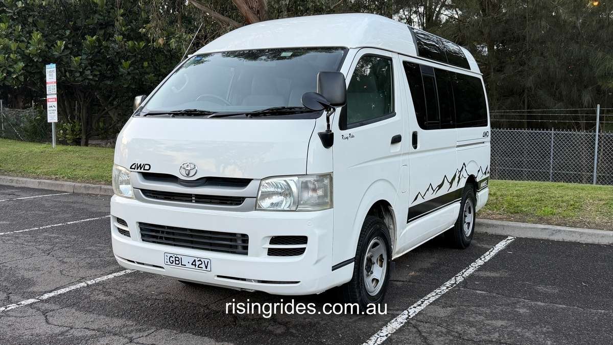 2010 Toyota Hiace HIACE 4WD HIGH ROOF CAMPERVAN KDH206 for sale in Lidcombe, Sydney — image 1 of 21