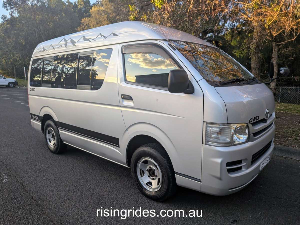 2010 Toyota HiAce KDH206K LWB High Roof 4WD Van — "Ridgeline"