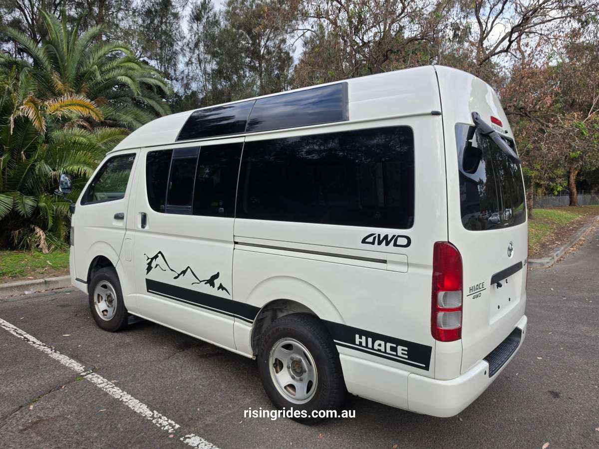2012 Toyota HiAce KDH206K LWB High Roof 4WD for sale in Lidcombe, Sydney — image 1 of 23