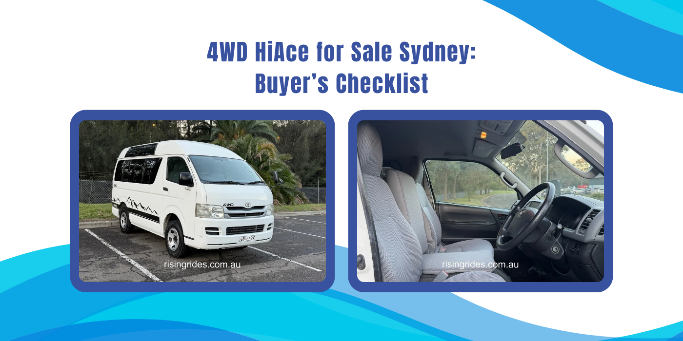 4WD HiAce for Sale in Sydney — Buyer's Checklist: What to Look For