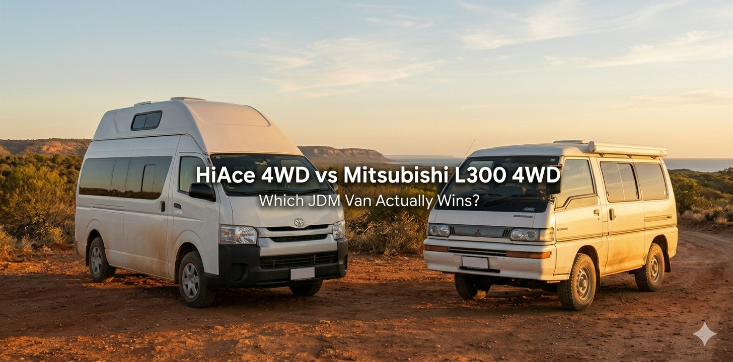 Hiace 4WD vs Mitsubishi L300 4WD: Which JDM Van Actually Wins?