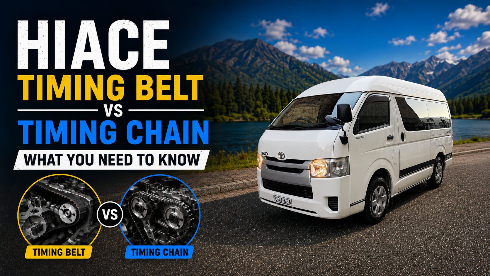 HiAce Timing Belt vs Timing Chain: What You Need to Know